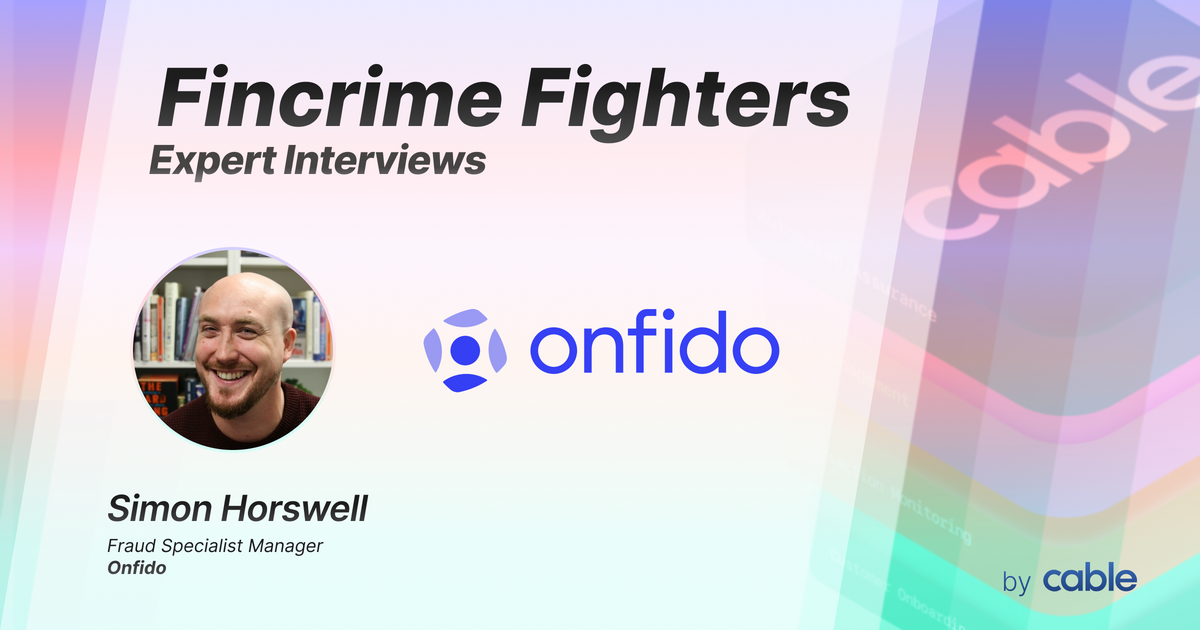 Fincrime Fighters Expert Interviews: Simon Horswell