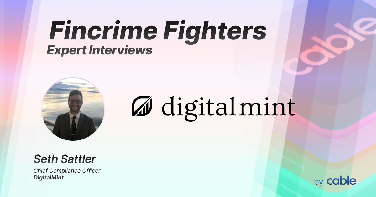 Fincrime Fighters Expert Interviews: Seth Sattler