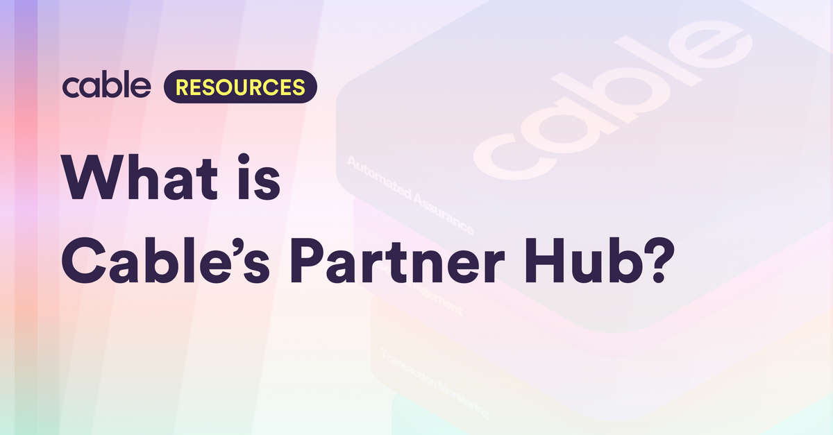 What is Cable's Partner Hub?
