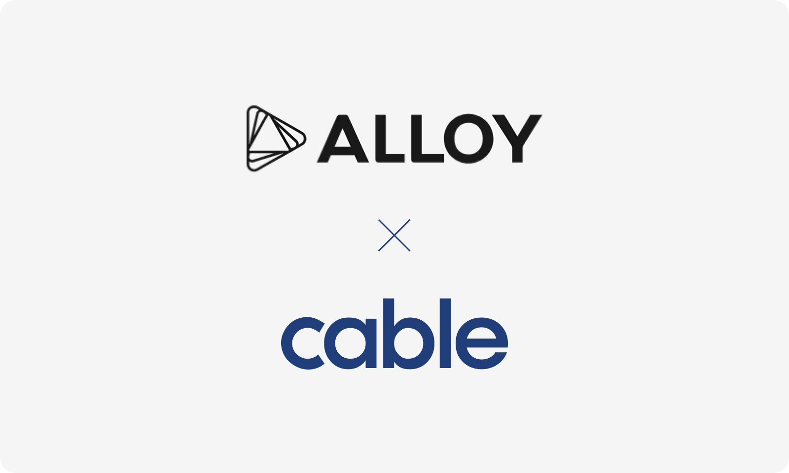 New Alloy integration expands Cable’s streamlined data integration offerings