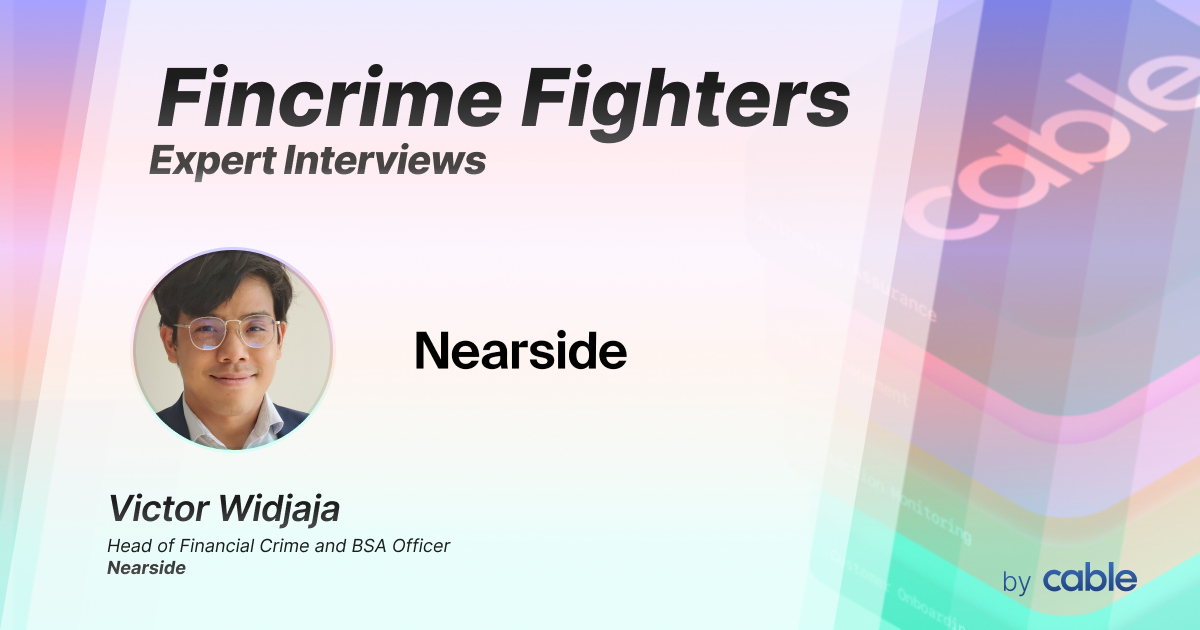 Fincrime Fighters Expert Interviews: Victor Widjaja